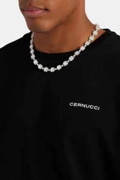 10mm Iced CZ Bezel Tennis Chain -JWL 10MM ICZBTC WG 2