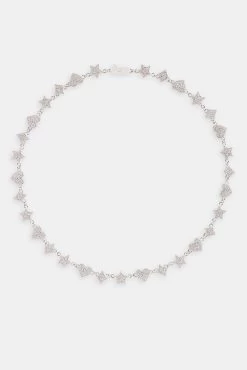 10mm Iced CZ Mixed Motif Tennis Chain -JWL 10MM ICZMTC WG18 1157 2fe643fa c095 4f2d aeac 880d3c1e6b5a