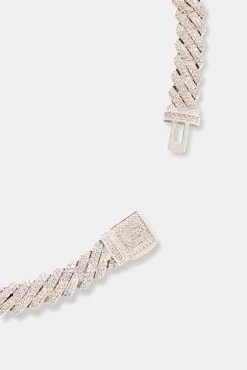 10mm Iced Prong Link Chain 12 10mm Iced Prong Link Chain -JWL 10MM PCC WG20 753