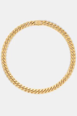 12mm Miami Cuban Link Chain - Gold -JWL 12MM MCC G