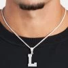 Iced L Pendant