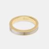 Gold Plated Stone Band Ring -JWL 3MM SBR G 2