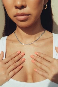 3mm Figaro Chain -JWL 3mm figaro chain white gold 262548 676b1198 2852 4d39 b849 42462affb73c