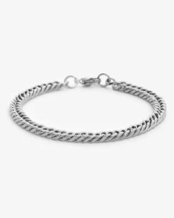 5mm Square Cuban Bracelet