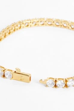5mm Tennis Bracelet - Gold -JWL 5MM TB G2