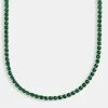 5mm Tennis Chain - Dark Green