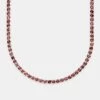 5mm Tennis Chain - Dusky Pink