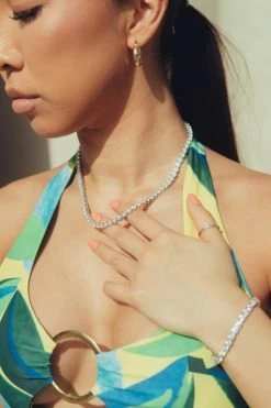 5mm Round Tennis Chain -JWL 5mm round tennis chain white gold 693655 9ef63499 653f 44b3 9771 881a696b6678