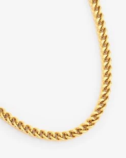 6mm Franco Adjustable Chain - Gold -JWL 6MM FC G20 2 2