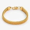 8mm Franco Bracelet - Gold
