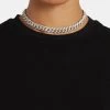 8mm Iced Out Cuban Choker -JWL 8MM IOCCH WG14 3013