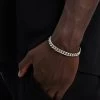 8mm Miami Cuban Link Bracelet 2 8mm Miami Cuban Link Bracelet -JWL 8MM MCB WG