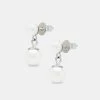 925 3mm & 6mm Freshwater Pearl Drop Stud Earrings -JWL 925 3MM 6MM FWPDSE