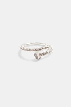 925 3mm CZ Pave Ring