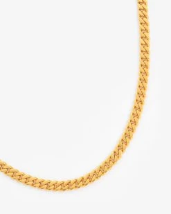925 5mm Cuban Chain - Gold -JWL 925 5MM CC G18 2