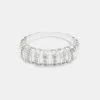 925 6mm CZ & Polished Dome Ring -JWL 925 6MM CZPDR 7 0182