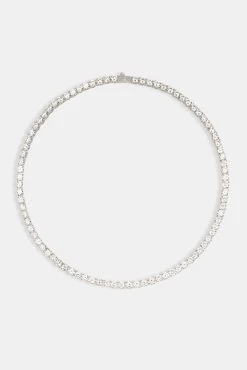 Womens Round Tennis Chain -JWL AU 5MM RTC WG