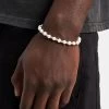 Freshwater Pearl & Bead Bracelet - White