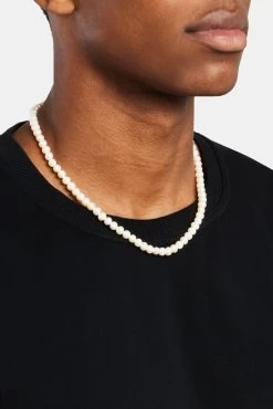 6mm Pearl Necklace -JWL AU M 6MM PN WG1