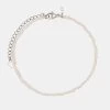 Micro Freshwater Pearl Anklet - 2.5mm -JWL AU MCFPANK WGW