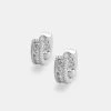 Moissanite Huggie Earrings -JWL AU MOHUGEARWGM
