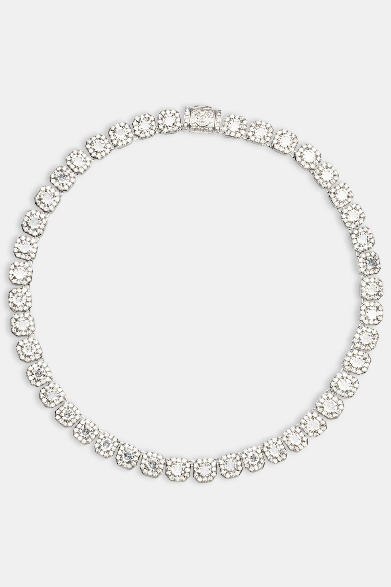 10mm Clustered Tennis Chain 6 10mm Clustered Tennis Chain - Image 4