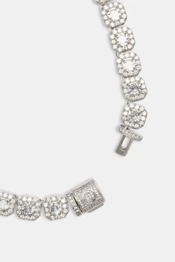 10mm Clustered Tennis Chain 12 10mm Clustered Tennis Chain -JWL AZ 10MM CTC WG202