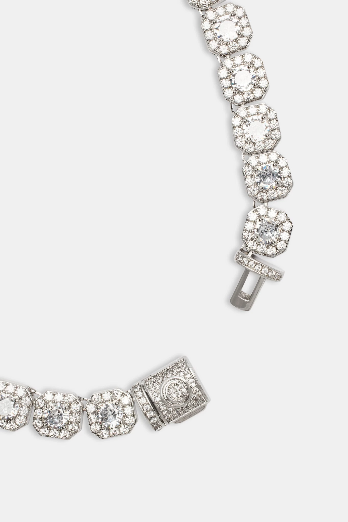 10mm Clustered Tennis Chain 7 10mm Clustered Tennis Chain - Image 5