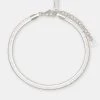 Snake Chain Anklet - White -JWL AZ SNKANK WG OS 13796