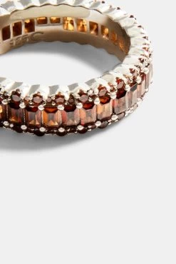 Baguette Band Ring - Coffee -JWL BBR CF 9 4192