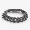 Coated Cuban Bracelet - Black