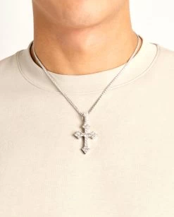 Iced Celtic Cross Pendant -JWL CCP MTC WG