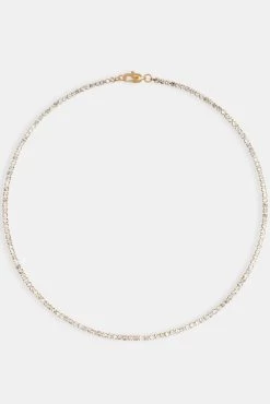 2.5mm Micro Tennis Chain - Gold -JWL CH 2MM MTC G