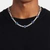 Blue Motif Tennis Chain -JWL CH BLMOTCHWGM 20 7801
