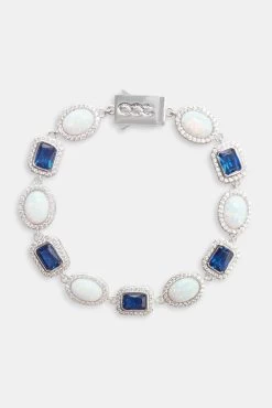 Opal & Blue Gemstone Chain & Bracelet -JWL CH BOPALGEMBR 11ad17ac 1f41 4e8e 928f 836901bdcf7f