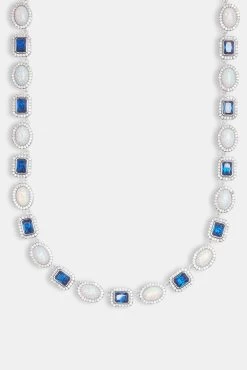 Opal & Blue Gemstone Chain & Bracelet -JWL CH BOPALGEMCH 1 8c3be232 9cf4 402b b07f 0885c932162d