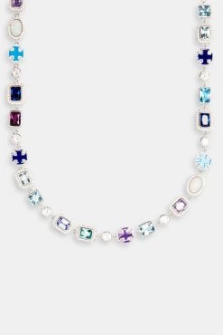 Multi Gemstone Motif Necklace & Bracelet Bundle -JWL CH MULTIGWGN2 878f5c54 a09c 4b18 965c 45107c518dca