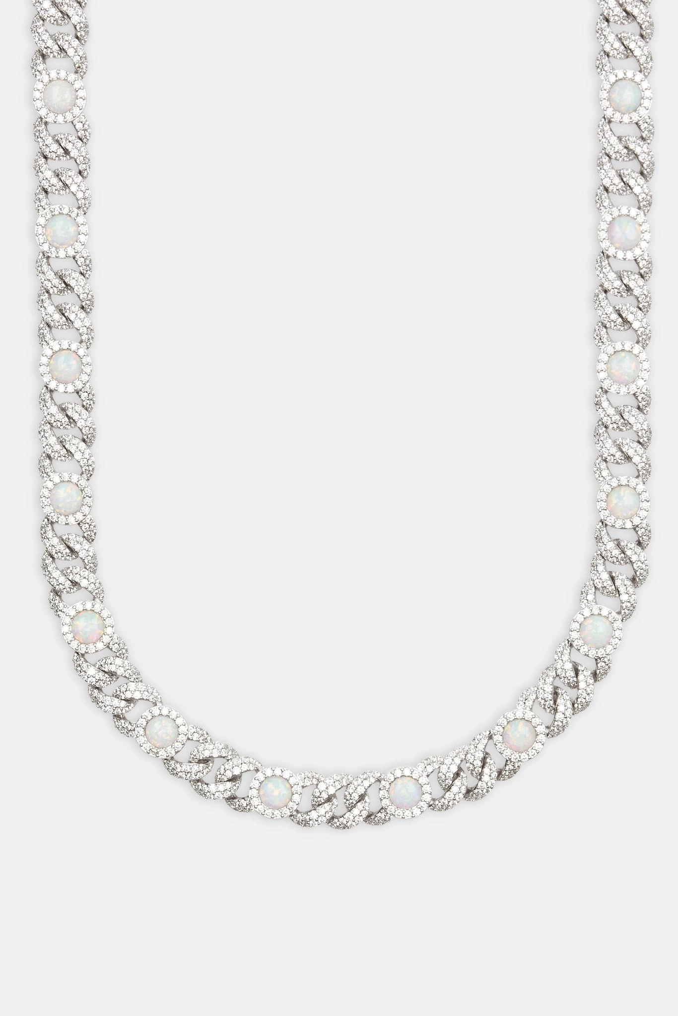 Opal Iced Cuban Chain 4 Opal Iced Cuban Chain - Image 2