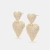 Iced Oversized Heart Drop Earrings 1 Iced Oversized Heart Drop Earrings -JWL CH OVDROPEAR OS