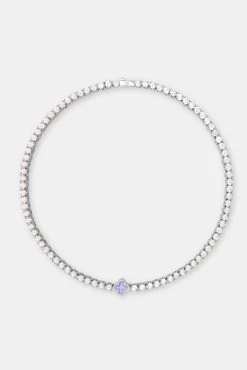Lilac Motif Tennis Chain -JWL CH PNMOTCHWGW 18 9179