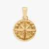 Compass Pendant - Gold -JWL CMP G 0945