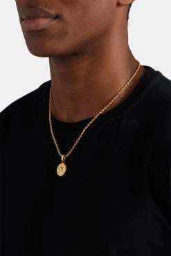 Compass Pendant - Gold 8 Compass Pendant - Gold -JWL CMP G 2943