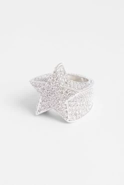 Iced Star Ring