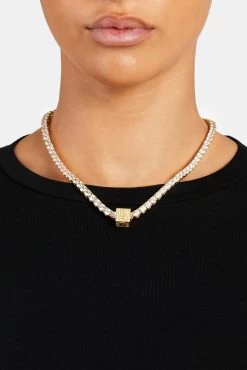 Gold Plated Iced G Letter Block Pendant -JWL ILBP G G5MM 3