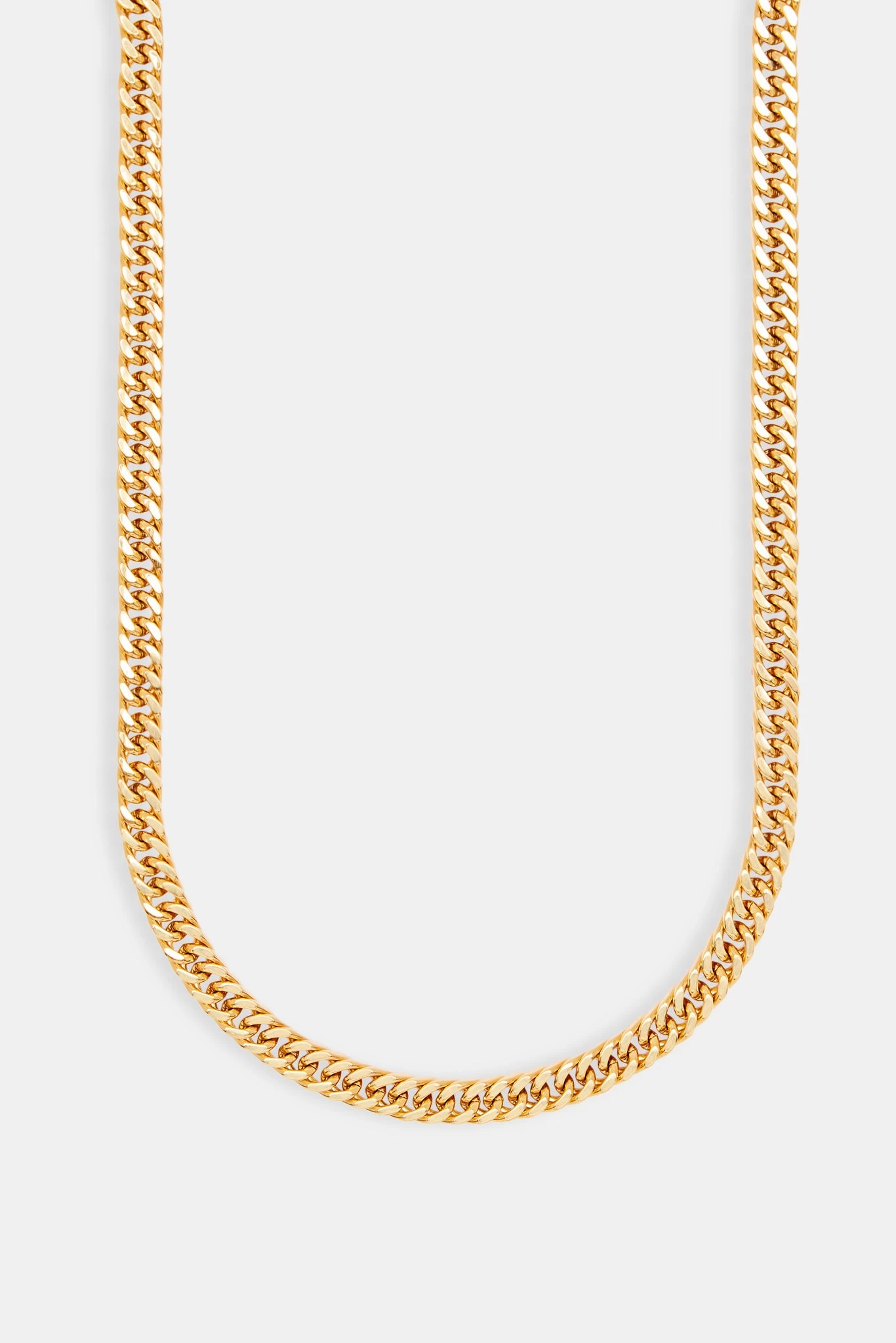 Square Cuban Chain - Gold 4 Square Cuban Chain - Gold - Image 2