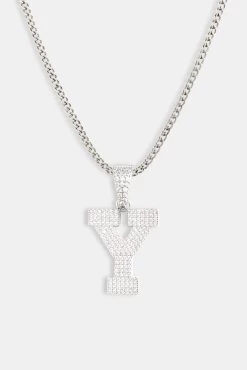 Iced Y Pendant -JWL MCC WG 25