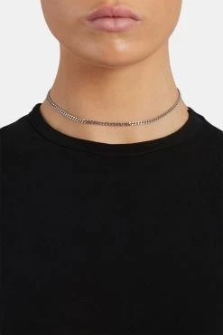 Micro Cuban Chain Choker