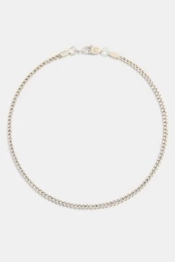 Micro Cuban Chain Choker 10 Micro Cuban Chain Choker -JWL MCCCH WG14 540