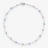 6mm Freshwater Pearl Necklace - Multi -JWL MCPN 18 1