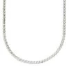 925 Sterling Silver Coffee Bean Chain